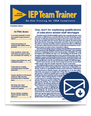 IEP Team Trainer